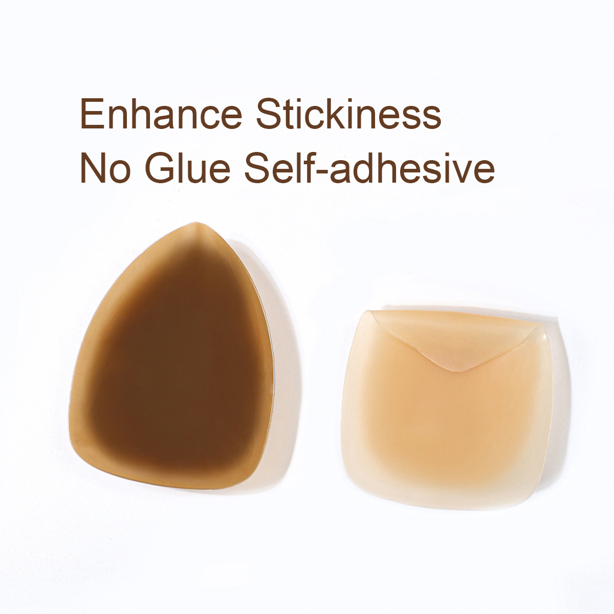 Silicone Bra Adhesive - Wiederverwendbare, kein Kleber, dreieckig, zum Anheben