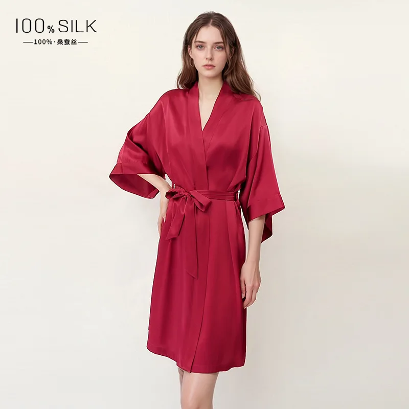 Damen-Bademantel aus reiner Ma – Robe Silk Women Bewertung und Preis