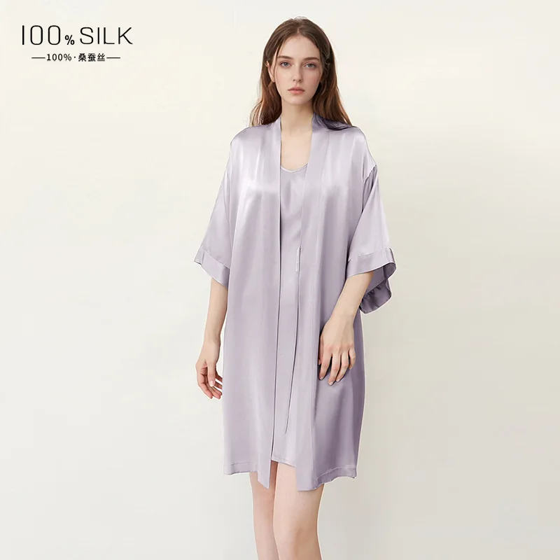 Damen-Bademantel aus reiner Ma – Robe Silk Women Bewertung und Preis
