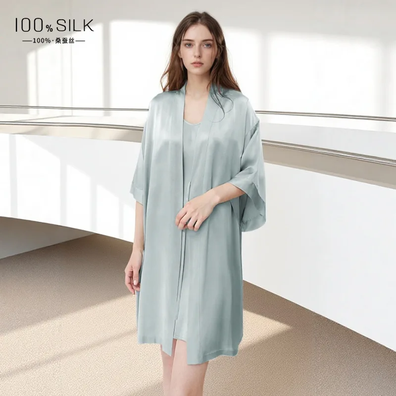 Damen-Bademantel aus reiner Ma – Robe Silk Women Bewertung und Preis