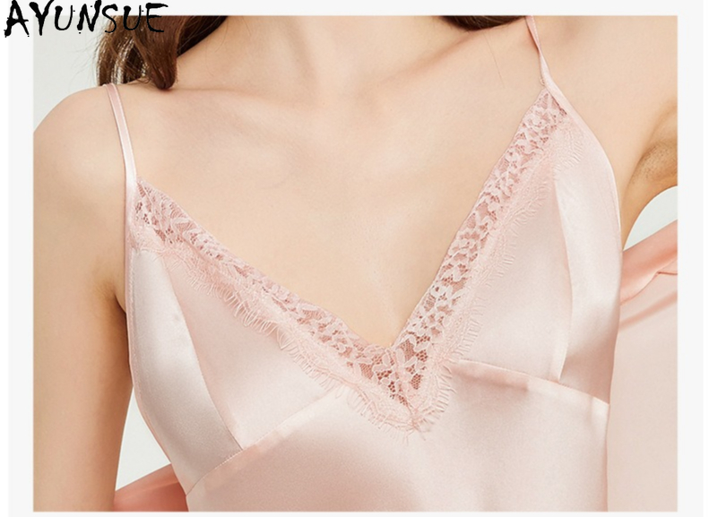 AYUNSUE 100 % echte Maulbeerse – Robe Silk Women Bewertung und Preis