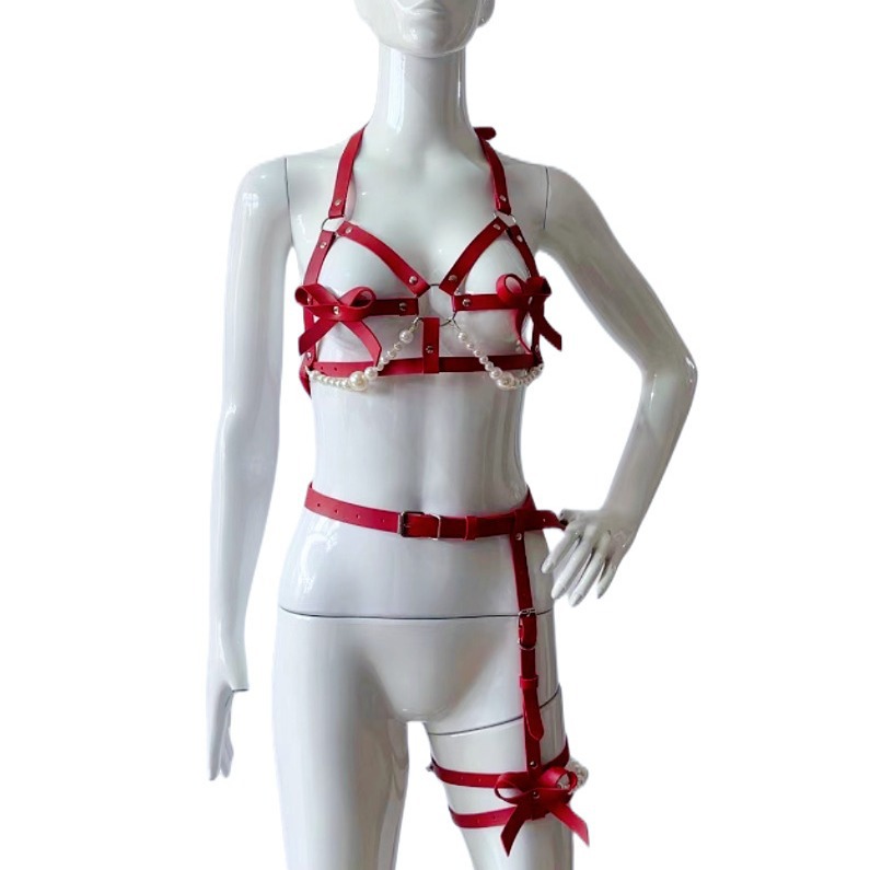 Sexy Leder Harness Frauen Set  – Garter Belt Set Bewertung und Preis