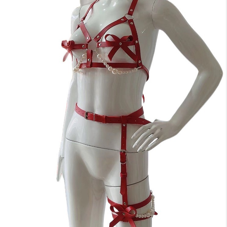Sexy Leder Harness Frauen Set  – Garter Belt Set Bewertung und Preis